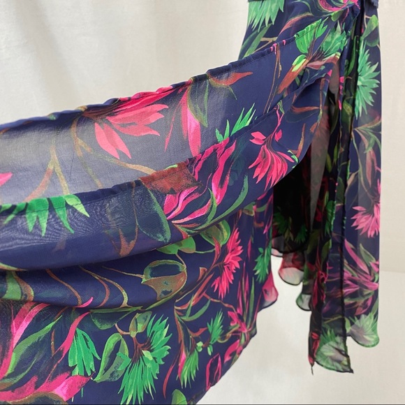 Just...Taylor Tropical Floral Dress - Picture 8 of 9